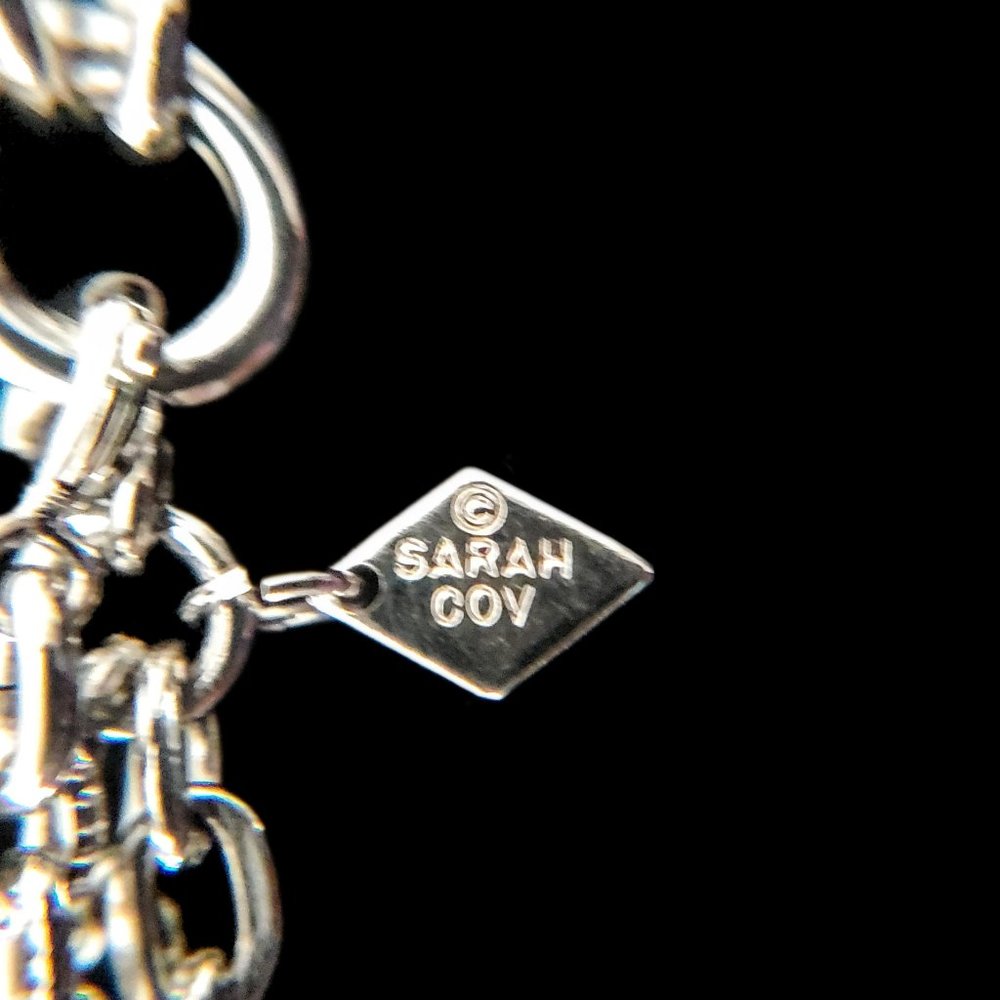 Vintage Stackable Multi-Strand Sarah Coventry Cab… - image 4